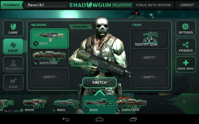 Screen ze hry SHADOWGUN: DeadZone