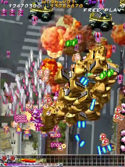 Screen ze hry Muchi Muchi Pork! & Pink Sweets