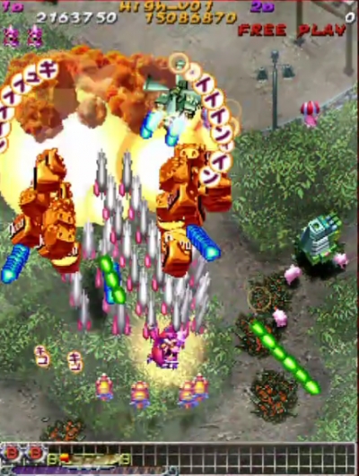 Screen ze hry Muchi Muchi Pork! & Pink Sweets