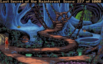 Screen ze hry EcoQuest 2: Lost Secret of the Rainforest