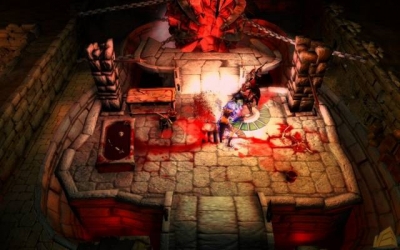 Screen ze hry Dungeons