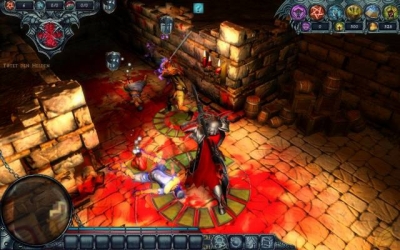 Screen ze hry Dungeons
