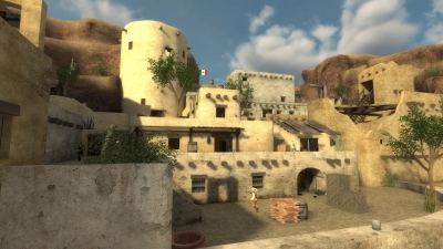Screen ze hry Fistful of Frags