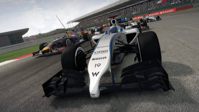 Screen ze hry F1 2014