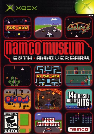 Artwork ke hře Namco Museum 50th Anniversary