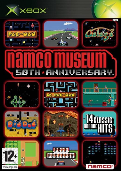 Artwork ke hře Namco Museum 50th Anniversary