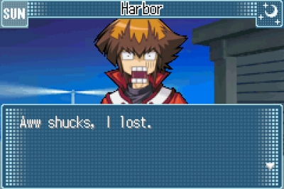 Screen ze hry Yu-Gi-Oh! GX: Duel Academy