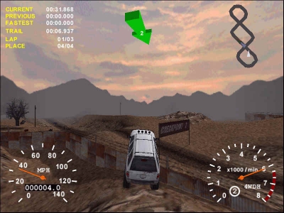 Screen ze hry 4x4 Evolution