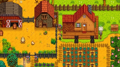 Screen ze hry Stardew Valley