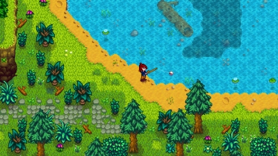 Screen ze hry Stardew Valley