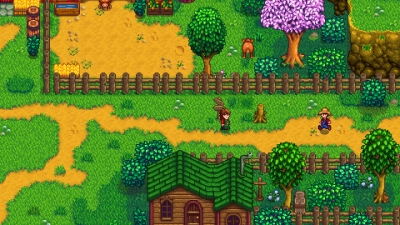 Screen ze hry Stardew Valley