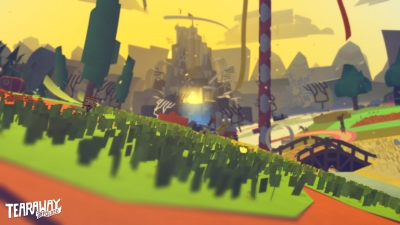 Screen ze hry Tearaway Unfolded