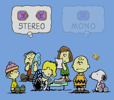 Screen ze hry Snoopy Concert