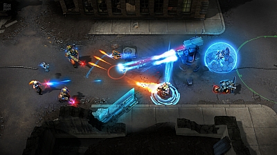 Screen ze hry Shards of War