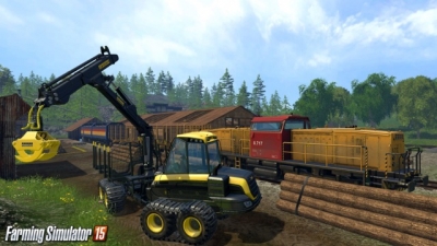 Screen ze hry Farming Simulator 2015