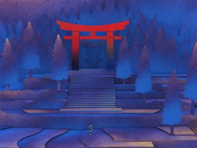 Screen ze hry Tengami