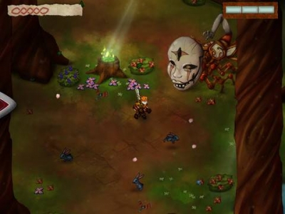 Screen ze hry Ku: Shroud of the Morrigan
