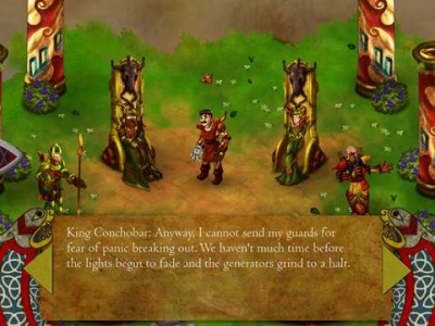 Screen ze hry Ku: Shroud of the Morrigan