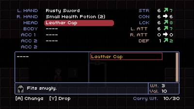 Screen ze hry Chasm