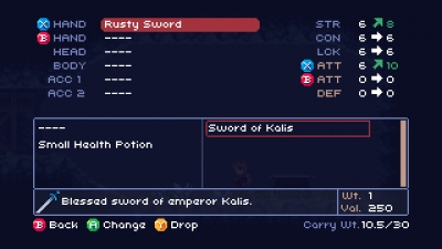 Screen ze hry Chasm