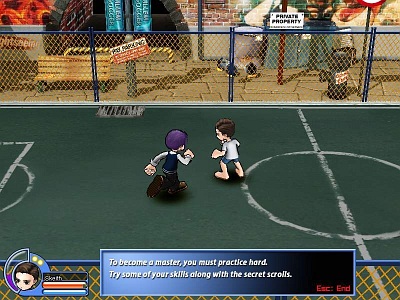 Screen Rumble Fighter