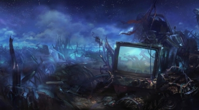 Artwork ke h�e Tsurugi no Machi no Ihoujin