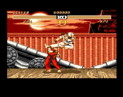 Screen ze hry Street Fighter II: The World Warrior