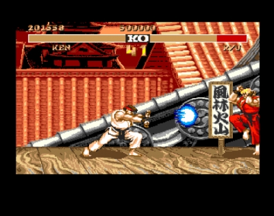 Screen ze hry Street Fighter II: The World Warrior