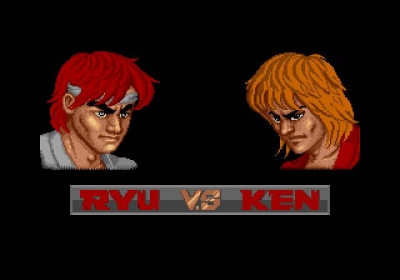 Screen ze hry Street Fighter