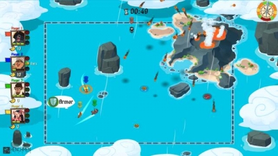 Screen ze hry Monkey Pirates