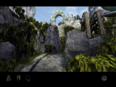 Screen ze hry Myst IV Revelation