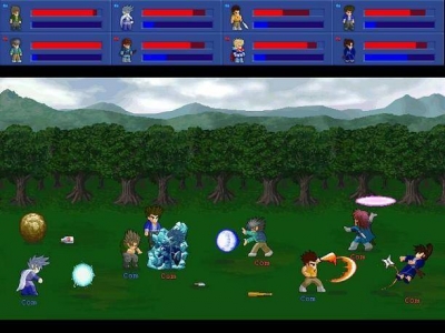 Screen ze hry Little Fighter 2