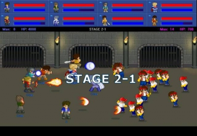 Screen ze hry Little Fighter 2