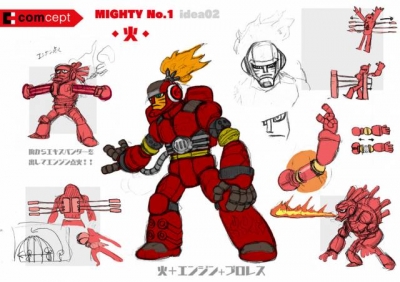 Artwork ke he Mighty No. 9