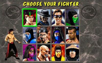Screen ze hry Mortal Kombat II