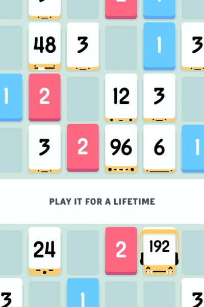 Artwork ke hře Threes!