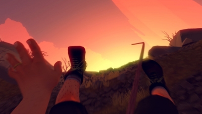 Screen ze hry Firewatch