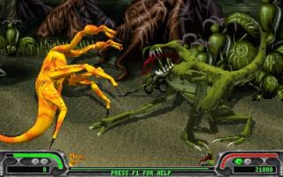 Screen ze hry Xenophage: Alien Bloodsport