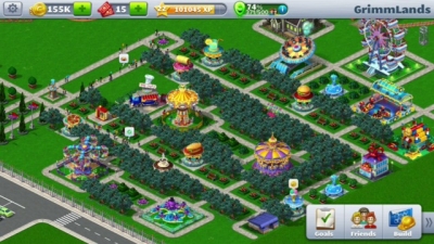 Artwork ke he RollerCoaster Tycoon 4 Mobile