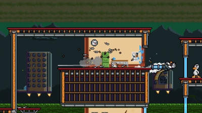 Screen ze hry Duck Game