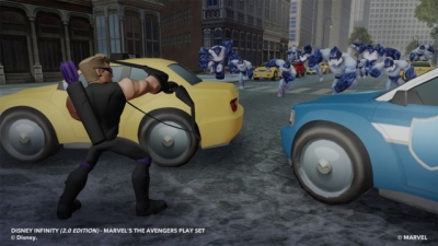 Screen ze hry Disney Infinity: Marvel Super Heroes