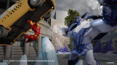 Screen ze hry Disney Infinity: Marvel Super Heroes