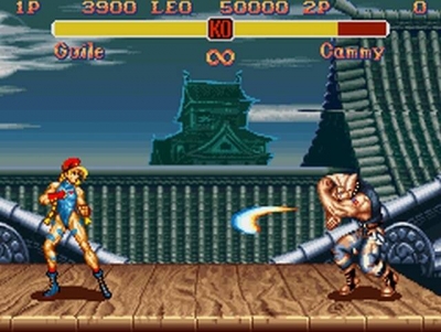 Screen ze hry Super Street Fighter II: The New Challengers