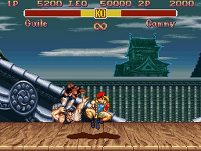 Screen ze hry Super Street Fighter II: The New Challengers
