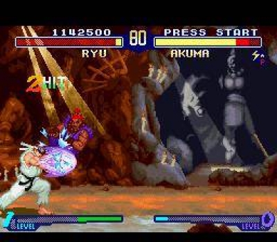 Screen ze hry Street Fighter Alpha 2