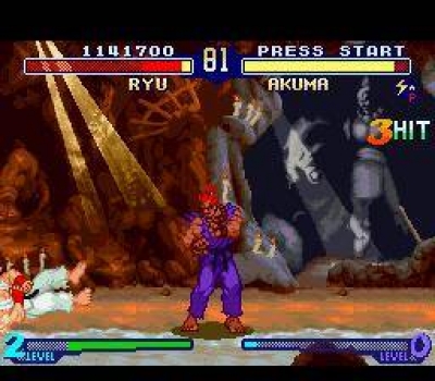 Screen ze hry Street Fighter Alpha 2