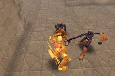 Screen ze hry The Girl and the Robot