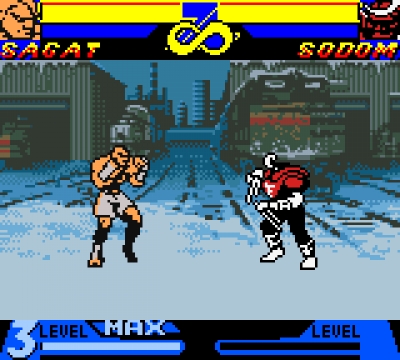 Screen ze hry Street Fighter Alpha: Warriors Dreams