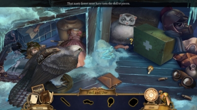 Screen ze hry Clockwork Tales: Of Glass and Ink