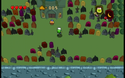 Screen ze hry Adventure Time: The Secret of the Nameless Kingdom